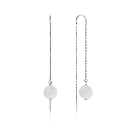 Купить оптом серьги из серебра с кварцем 2340670710-2-10 от Krasnoe