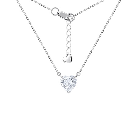 Оптом колье из серебра с фианитом 8340204842-16-45 цена от Krasnoe Купить оптом колье из серебра с фианитом 8340204842-16-45 от Krasnoe