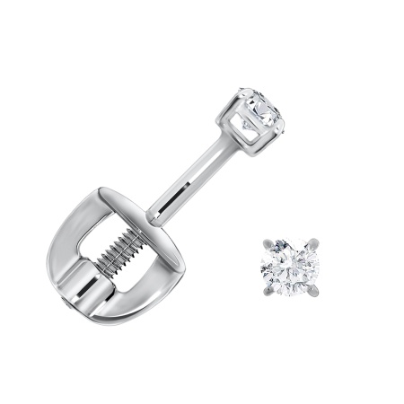 Купить оптом пусет из серебра с фианитами Н340200125 от Krasnoe