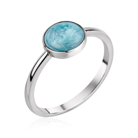 Купить оптом кольцо из серебра с эмалью 1367405651-71 от Krasnoe