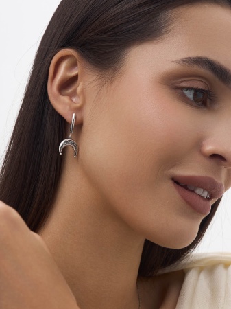 Купить оптом серьги из серебра с фианитами 2310201824 от Krasnoe