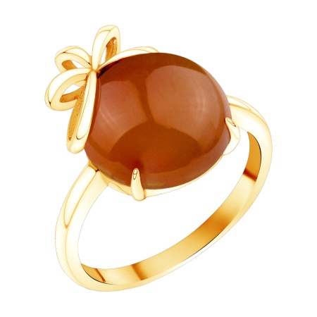 Купить оптом кольцо из серебра с сердоликом 1320685807 от Krasnoe