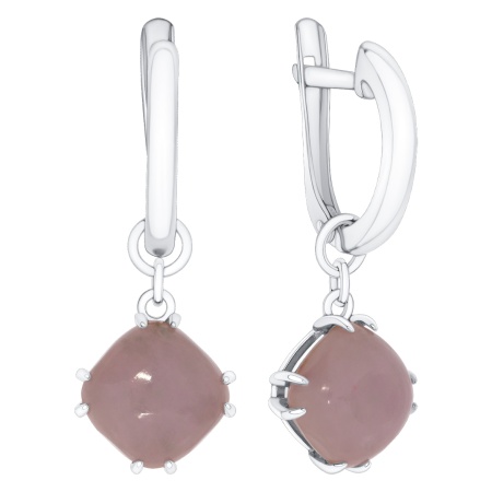 Купить оптом серьги из серебра с агатами 2340392144-30 от Krasnoe