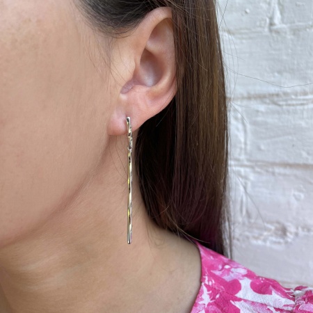 Купить оптом серьги из серебра без вставок 2340400828 от Krasnoe