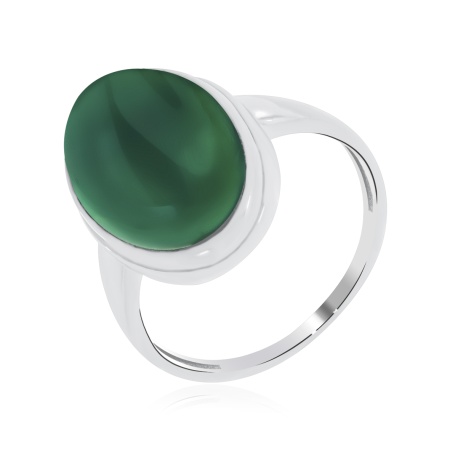 Купить оптом кольцо из серебра с агатом 1340391880-60 от Krasnoe