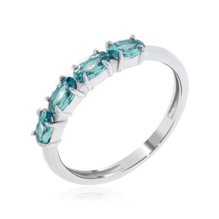 Купить оптом кольцо из серебра с ситаллами 1340881164-78 от Krasnoe