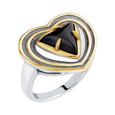 Купить оптом кольцо из серебра с агатом 1317395785-20 от Krasnoe