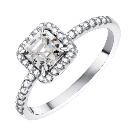 Купить оптом кольцо из серебра с фианитами 1340201875 от Krasnoe