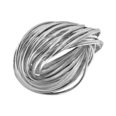 Купить оптом кольцо из серебра без вставок 1340400183 от Krasnoe