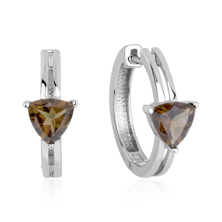 Купить оптом серьги из серебра с топазами 2340105539 от Krasnoe