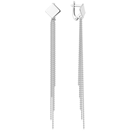 Купить оптом серьги из серебра без вставок 2340405507-9 от Krasnoe