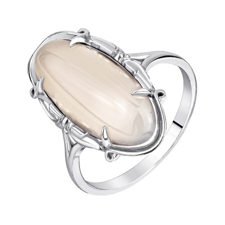 Купить оптом кольцо из серебра с агатом 1340395063-21 от Krasnoe