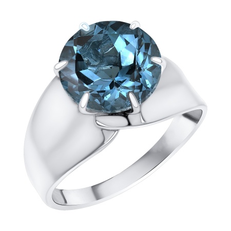 Купить оптом кольцо из серебра с топазом 1340075776-2-76 от Krasnoe