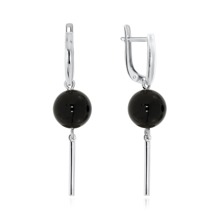 Купить оптом серьги из серебра с агатами 2340391353-20 от Krasnoe