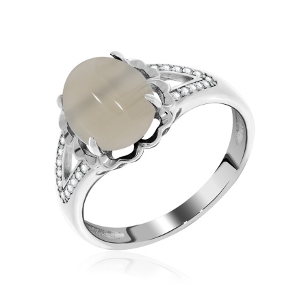 Купить оптом кольцо из серебра с агатом 1340391213л-22 от Krasnoe