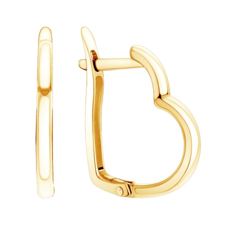 Купить оптом серьги из серебра без вставок 2320401893 от Krasnoe