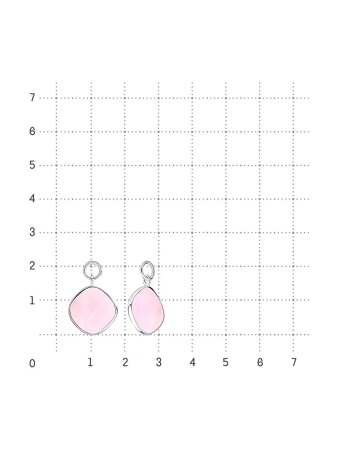 Купить оптом подвеска из серебра с агатами 3340394318-30 от Krasnoe
