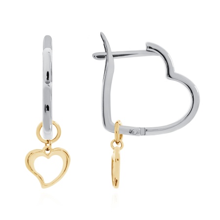 Купить оптом серьги из серебра без вставок 2350401894-3 от Krasnoe