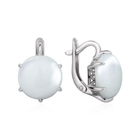 Купить оптом серьги из серебра с перламутрами 2340496592-1 от Krasnoe