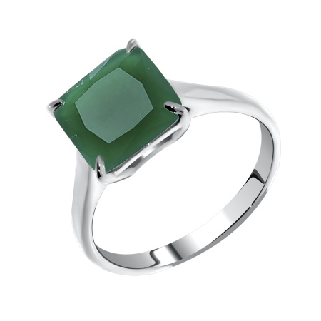 Купить оптом кольцо из серебра с агатом 1340390279-60 от Krasnoe