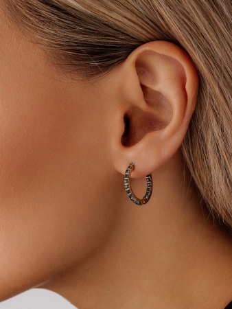 Купить оптом серьги из серебра с топазом 2320071315-76 от Krasnoe