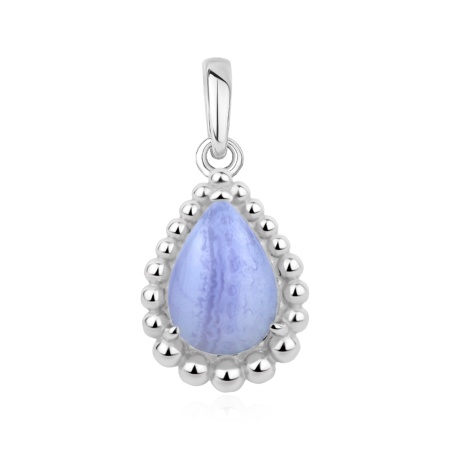 Купить оптом подвеска из серебра с агатом 3340396643-84 от Krasnoe
