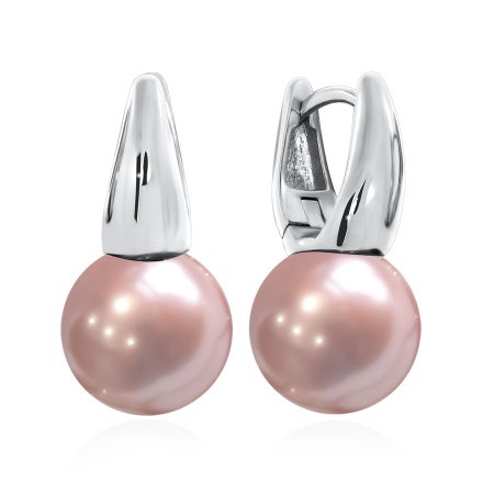 Купить оптом серьги из серебра с жемчугами 2340240799-46 от Krasnoe