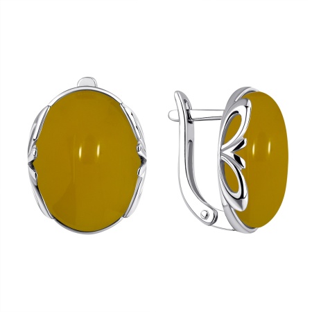 Купить оптом серьги из серебра с агатами 2340391859-50 от Krasnoe