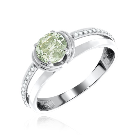 Купить оптом кольцо из серебра с фианитами 1340200995-68 от Krasnoe