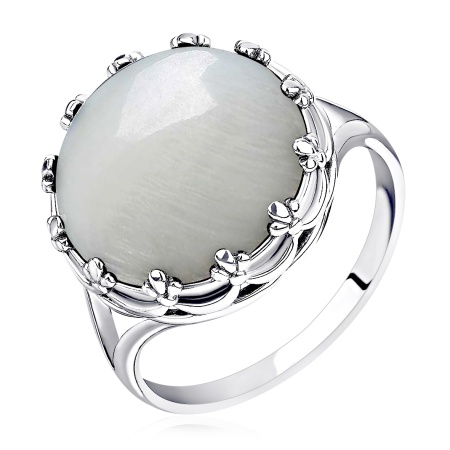 Купить оптом кольцо из серебра с перламутром 1340491869 от Krasnoe