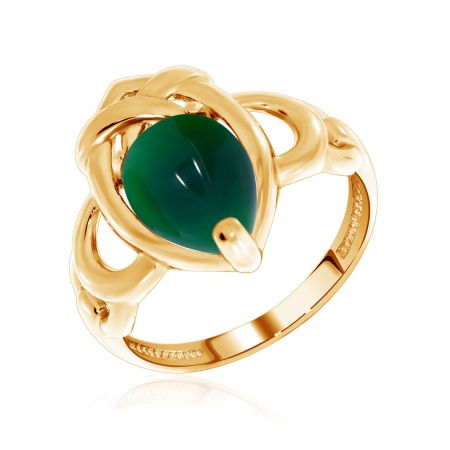 Купить оптом кольцо из серебра с агатом 1320390945-60 от Krasnoe