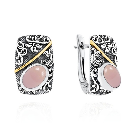 Купить оптом серьги из серебра с агатами 2317391367-30 от Krasnoe