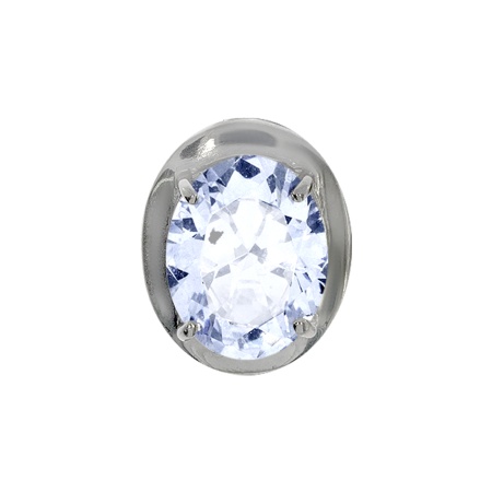 Купить оптом подвеска из серебра с фианитом 3340700029 от Krasnoe