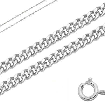 Купить оптом цепь из серебра без вставок 365705001040 от Krasnoe