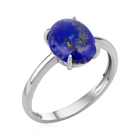 Купить оптом кольцо из серебра с лазуритом 1340476406 от Krasnoe