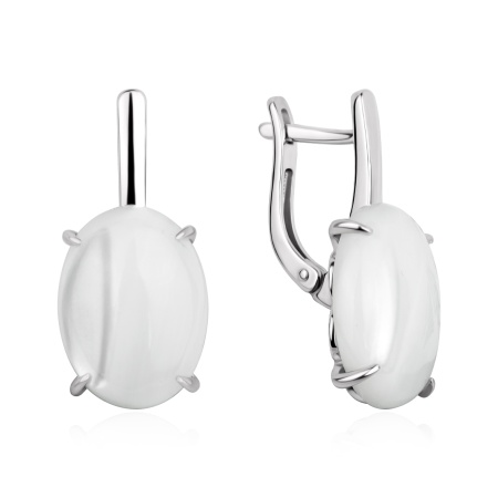 Купить оптом серьги из серебра с перламутрами 2340496387-1 от Krasnoe