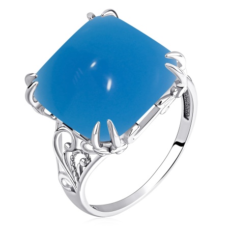 Купить оптом кольцо из серебра с агатом 1340391861-70 от Krasnoe