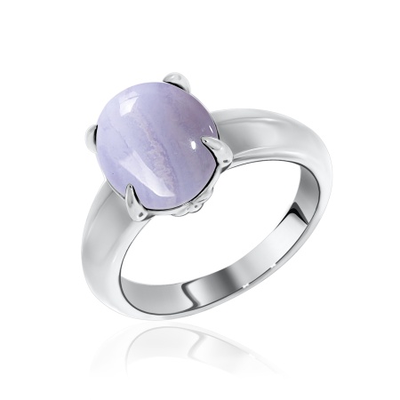 Купить оптом кольцо из серебра с агатом 1340390376-84 от Krasnoe