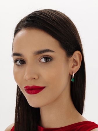 Купить оптом серьги из серебра с агатами 2340391784-60 от Krasnoe