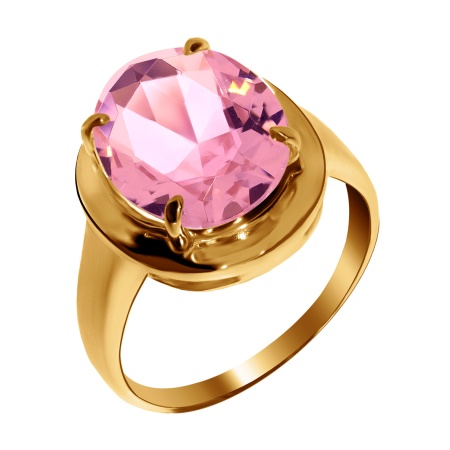 Купить оптом кольцо из серебра с фианитом 1320200029-30 от Krasnoe