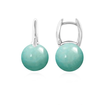 Купить оптом серьги из серебра с агатами 2340394318-77 от Krasnoe