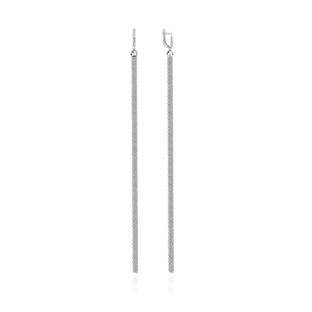 Купить оптом серьги из серебра без вставок 2340405006-3 от Krasnoe