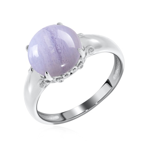 Купить оптом кольцо из серебра с агатом 1340391263-84 от Krasnoe