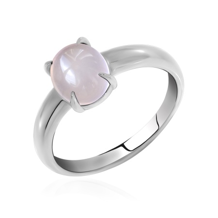 Купить оптом кольцо из серебра с кварцем 1340100369-30 от Krasnoe