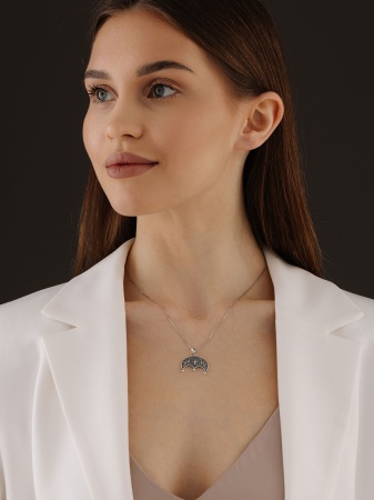 Купить оптом подвеска из серебра без вставок 3310401821 от Krasnoe