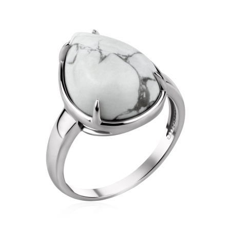 Купить оптом кольцо из серебра с кахолонгом 1340К06624 от Krasnoe