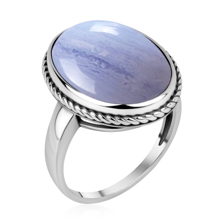 Купить оптом кольцо из серебра с агатом 1310396358-84 от Krasnoe