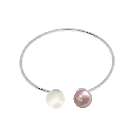 Купить оптом браслет из серебра с жемчугами 4340240868-13 от Krasnoe