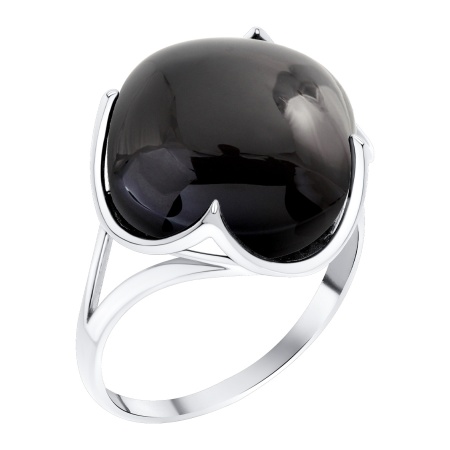 Купить оптом кольцо из серебра с агатом 1340395794-20 от Krasnoe