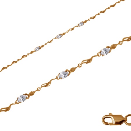 Купить оптом браслет из серебра с фианитом 3202043536-20 от Krasnoe